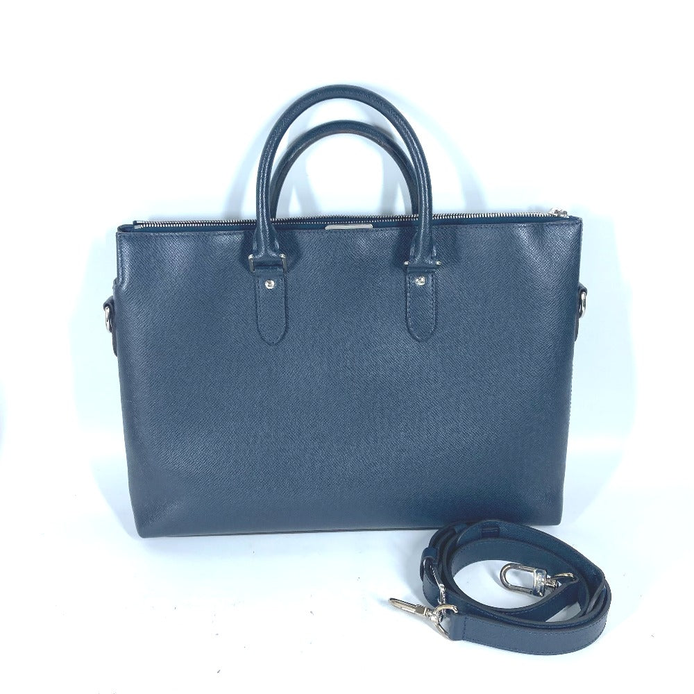 Louis Vuitton Business M33417 @ Taiga Leather Navy Handbag