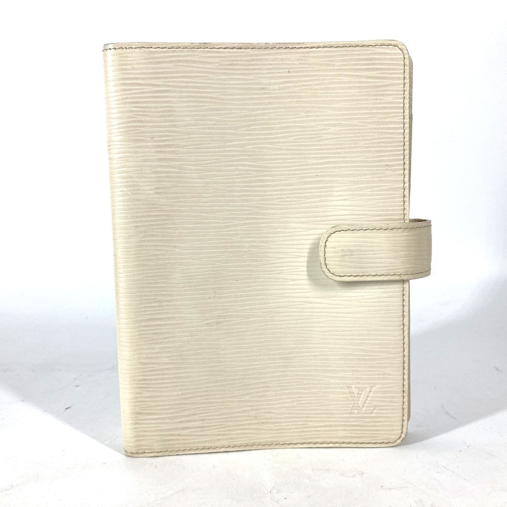 Louis Vuitton Notebook cover R2004J Epi Leather White Handbag
