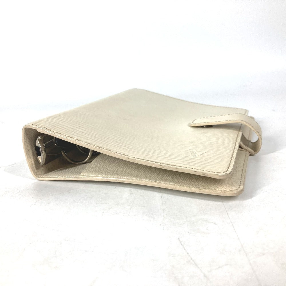 Louis Vuitton Notebook cover R2004J Epi Leather White Handbag