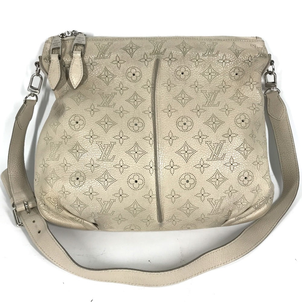 Louis Vuitton M94275 mahina Serene PM Monogram Leather Beige Shoulder Bag 8