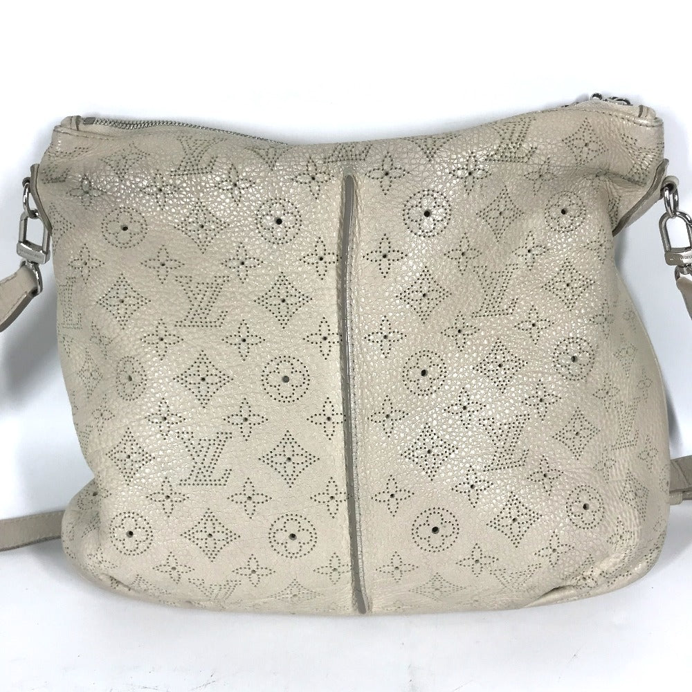 Louis Vuitton M94275 mahina Serene PM Monogram Leather Beige Shoulder Bag 8