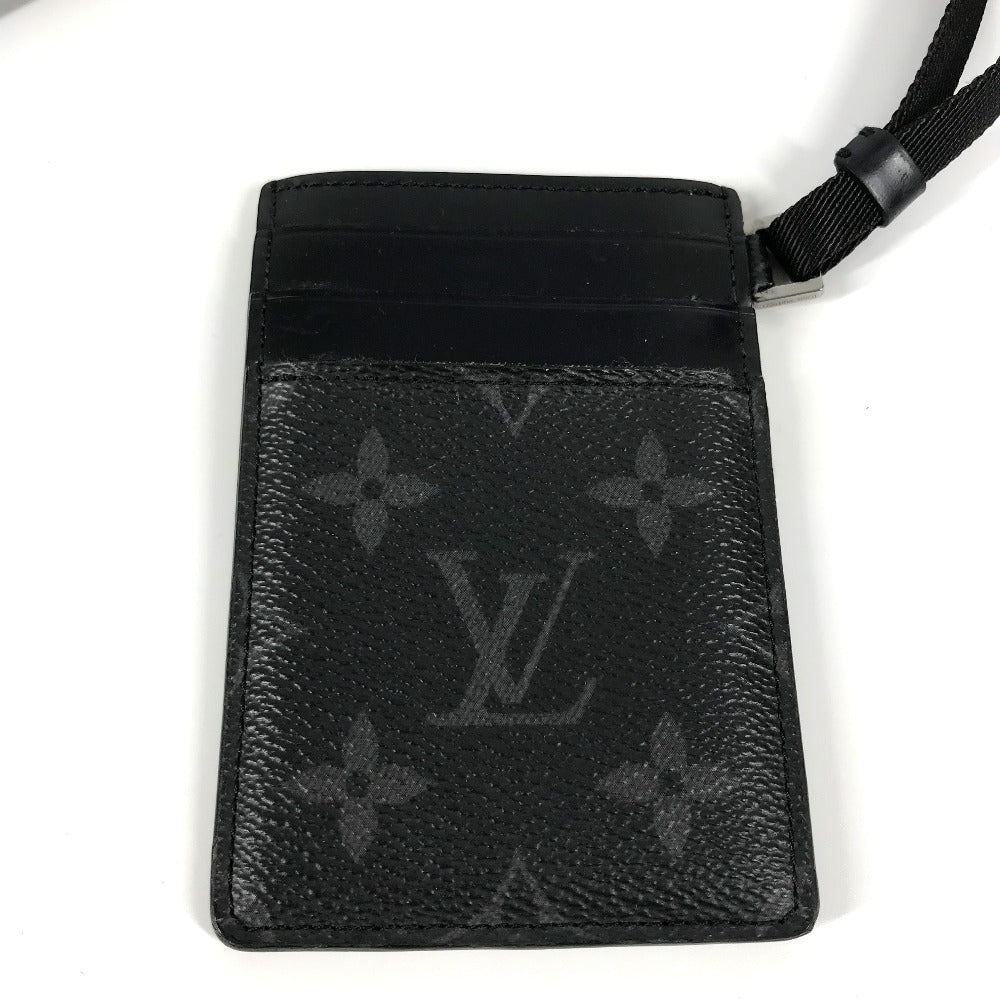 Louis Vuitton M61690 Eclipse folder Monogram Canvas Black Wallet Case
