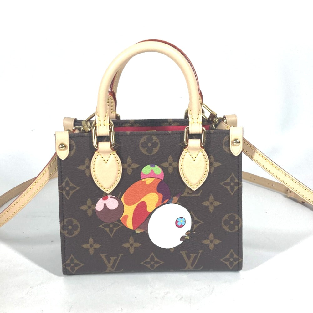 Louis Vuitton M13668 LVxTM On Go BB Monogram Canvas Brown Handbag