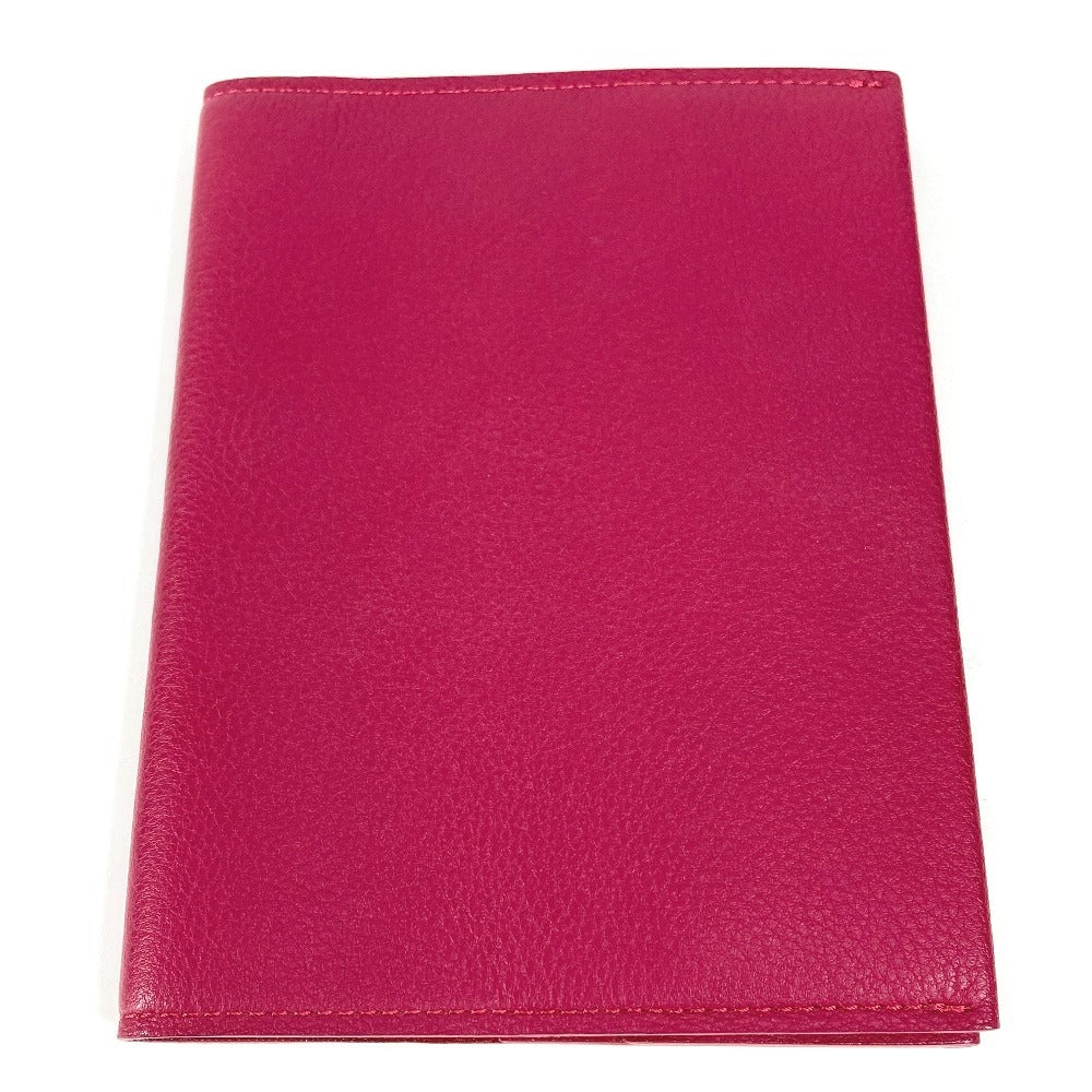 Louis Vuitton Note cover purple book cover Leather Logo Handbag 30