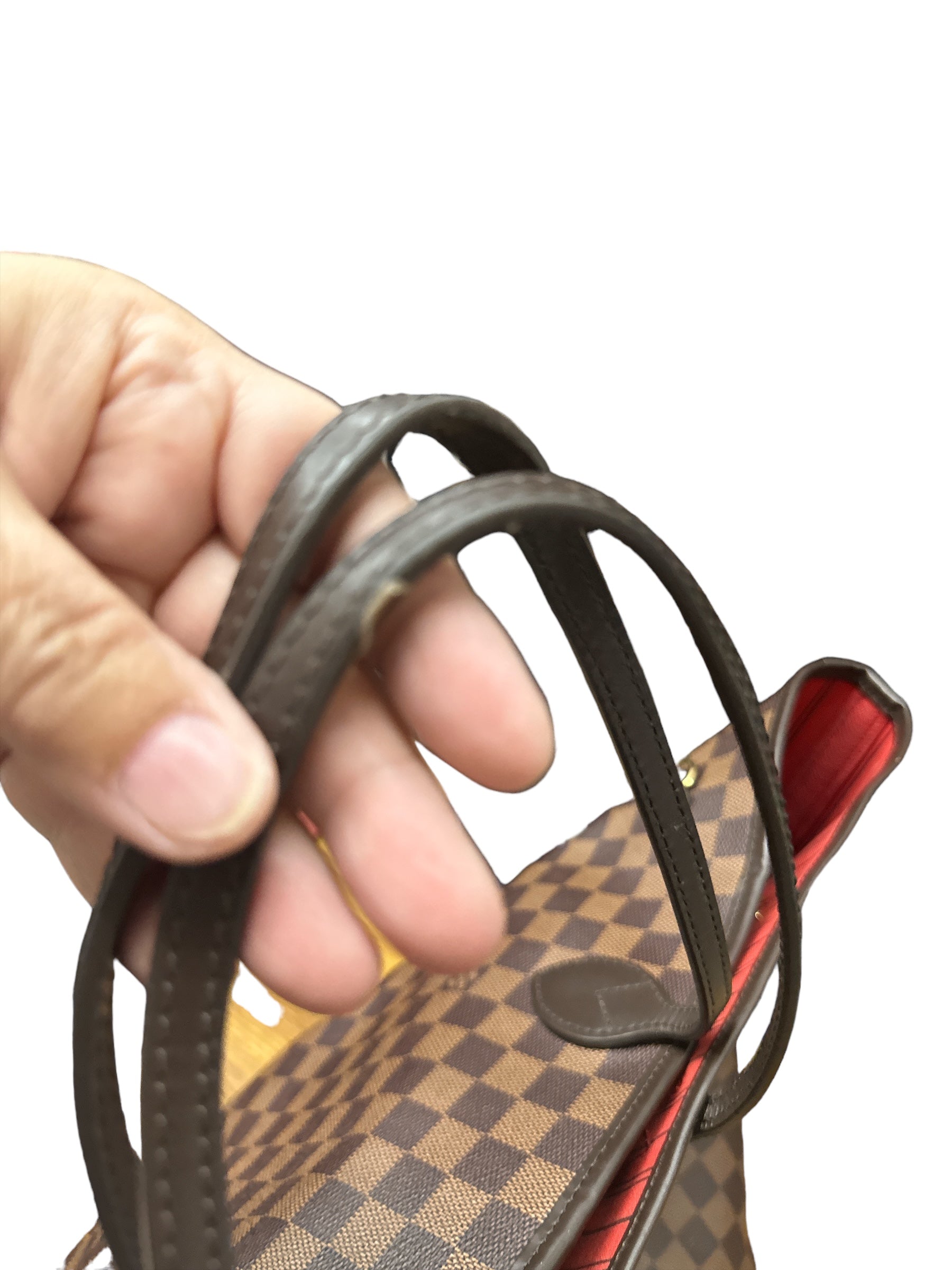 HandBag Luxury Designer By Louis Vuitton, Size: Large