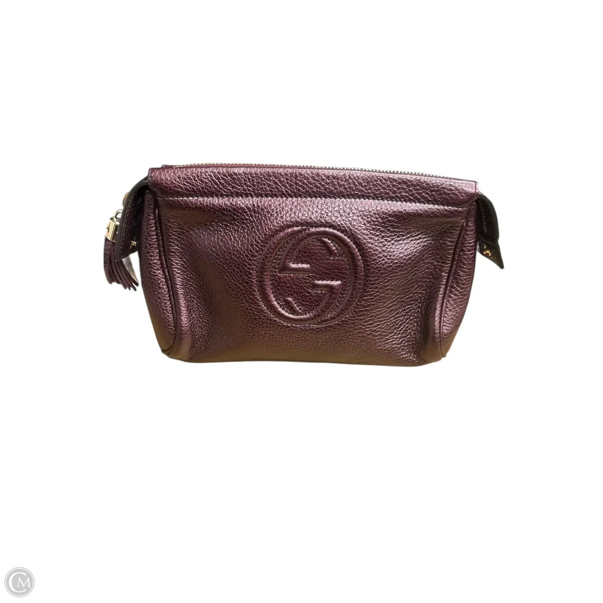Makeup Bag Luxury Designer By Gucci, Size: Large