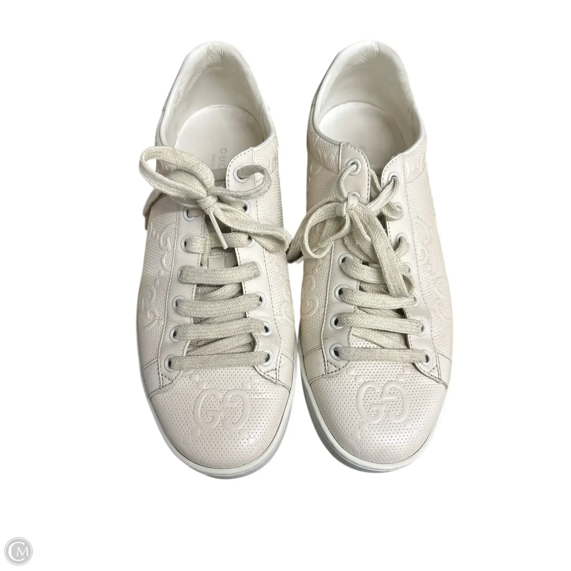 Shoes Luxury Designer By Gucci In Cream