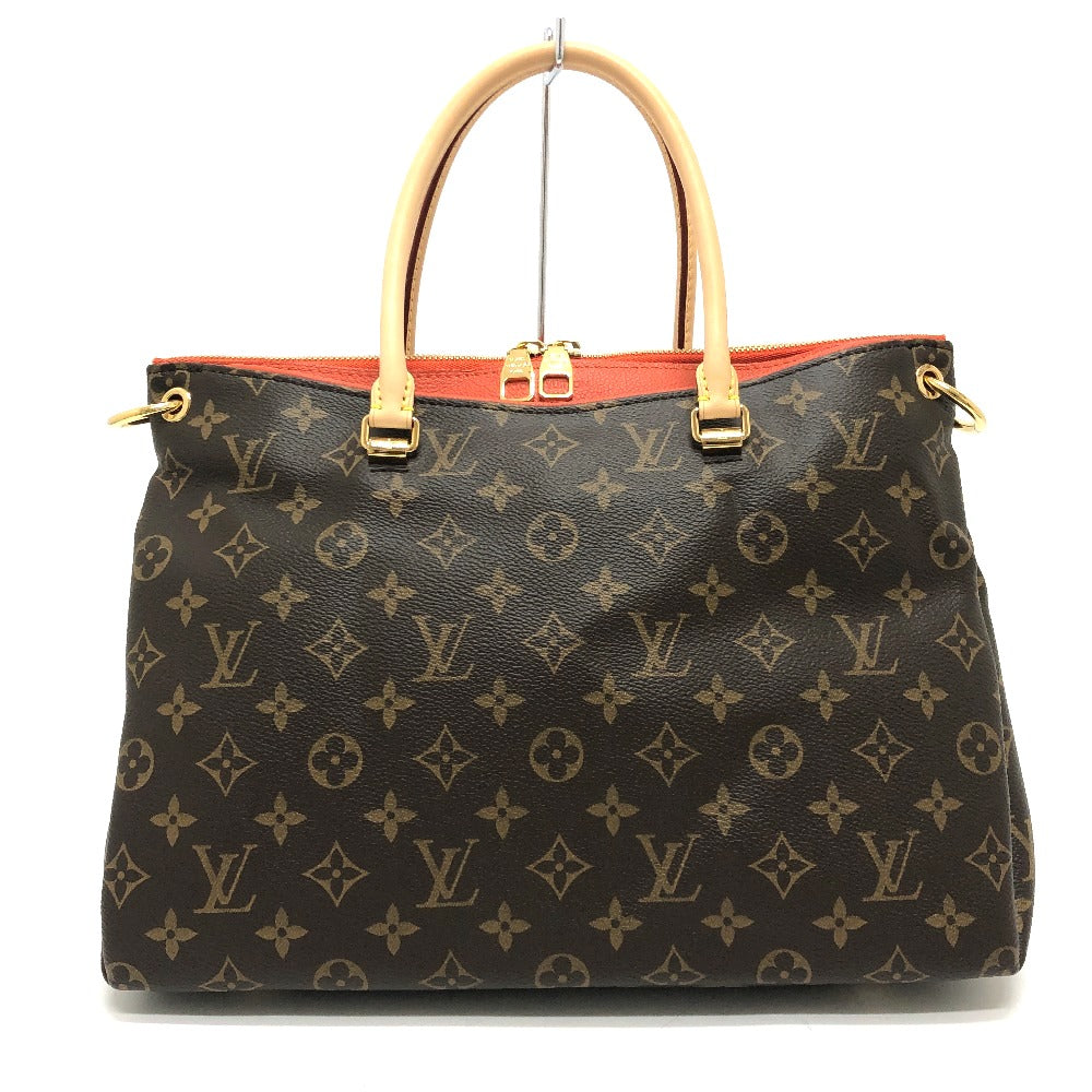 Louis Vuitton M41148 Pallas Monogram Canvas Brown Handbag
