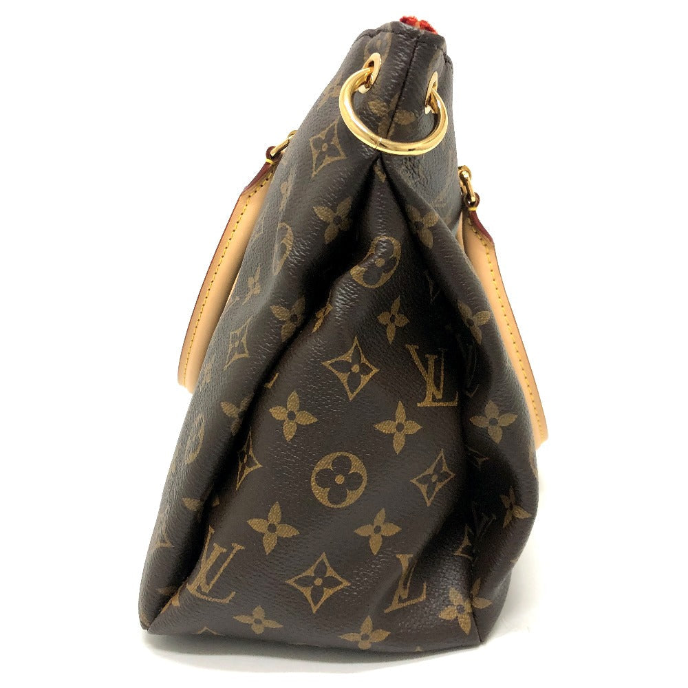 Louis Vuitton M41148 Pallas Monogram Canvas Brown Handbag
