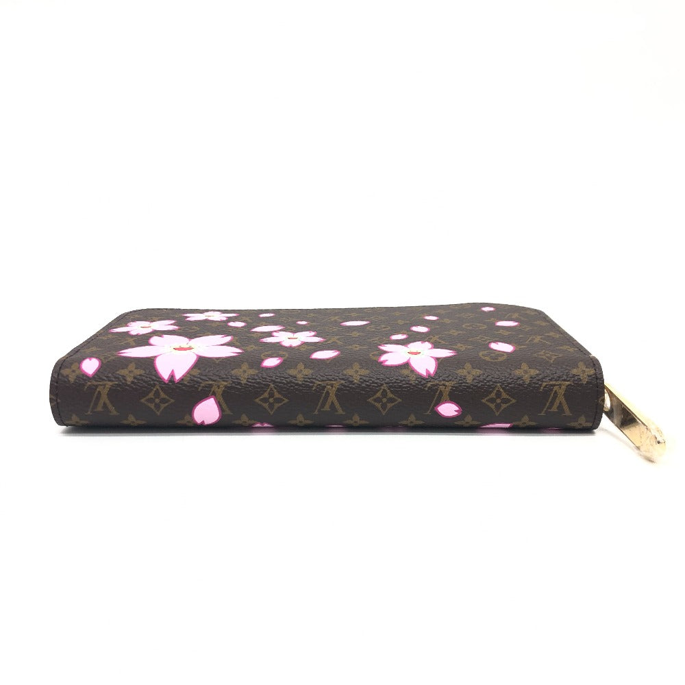 Louis Vuitton Long Purse M13433 Takashi Murakami Monogram Canvas Brown Wallet Case 2