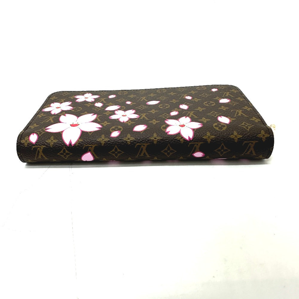 Louis Vuitton Long Purse M13433 Takashi Murakami Monogram Canvas Brown Wallet Case 4