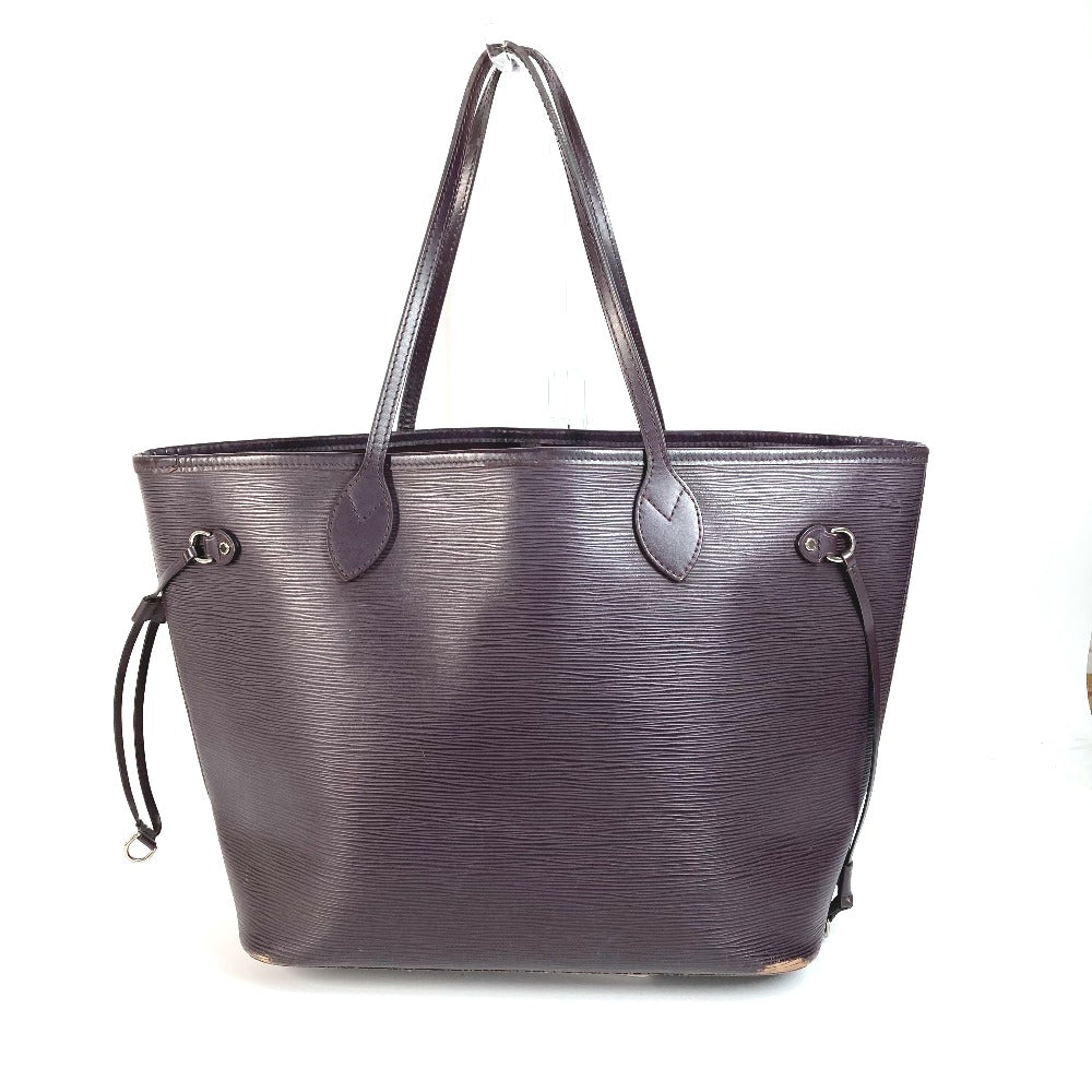 Louis Vuitton M40955 Epi purple Epi Neverfull Leather Tote Bag
