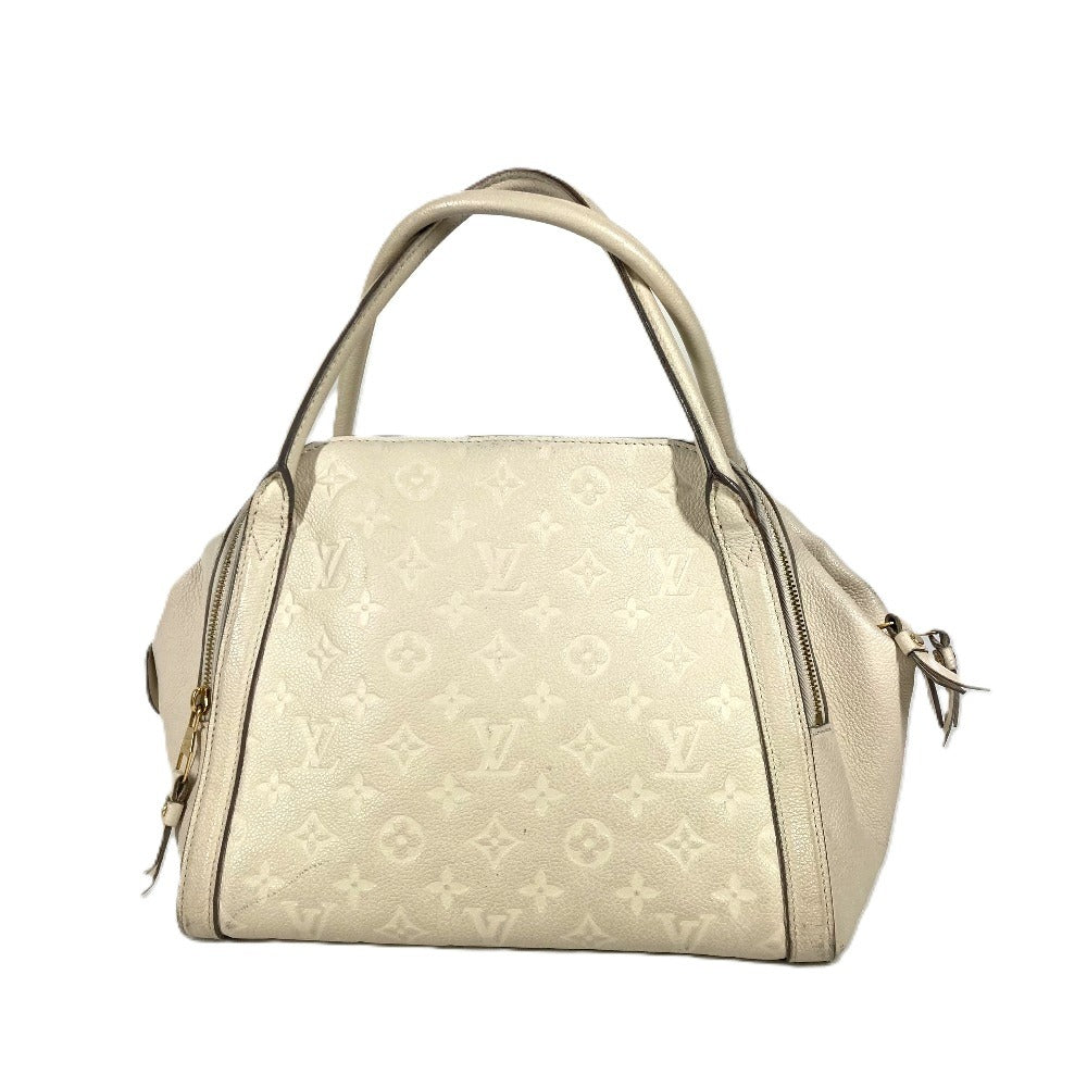 Louis Vuitton M41039 Ann Platt Ann Platt Monogram Leather White Handbag
