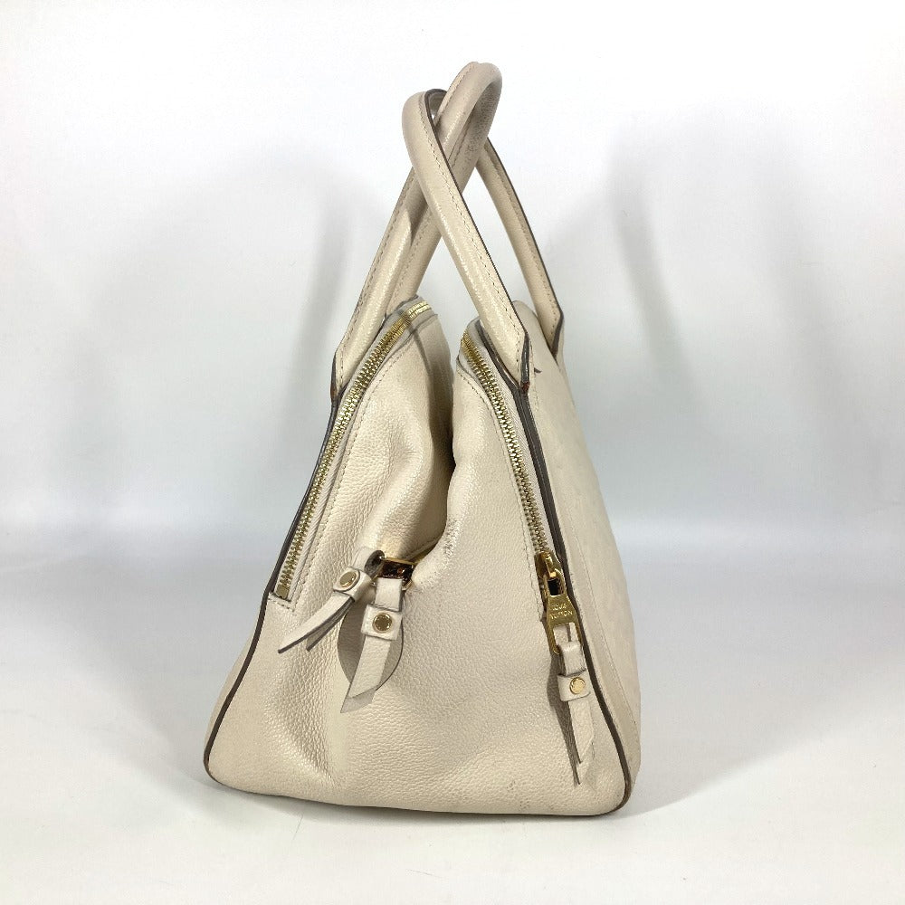 Louis Vuitton M41039 Ann Platt Ann Platt Monogram Leather White Handbag