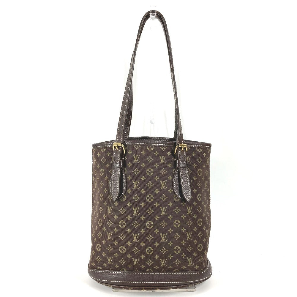Louis Vuitton M95226 BucketPM Monogram Canvas Brown Mini Shoulder Bag 35