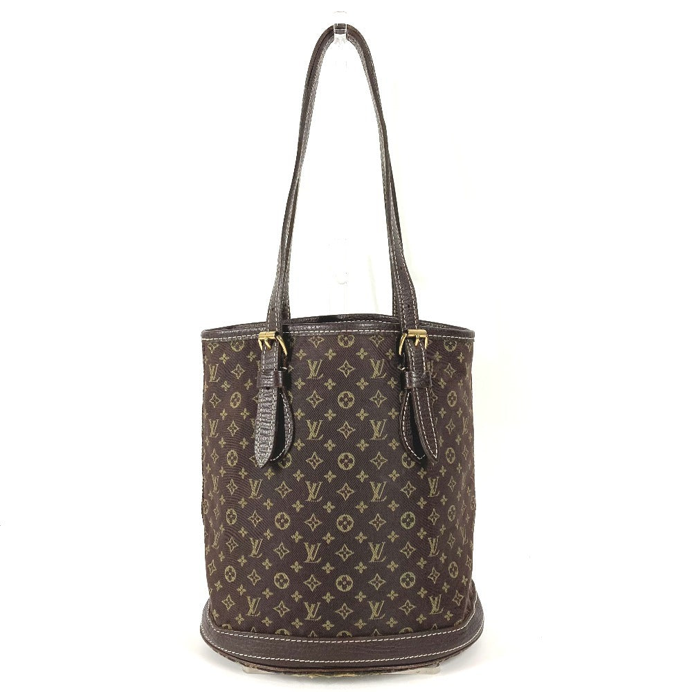 Louis Vuitton M95226 BucketPM Monogram Canvas Brown Mini Shoulder Bag 35