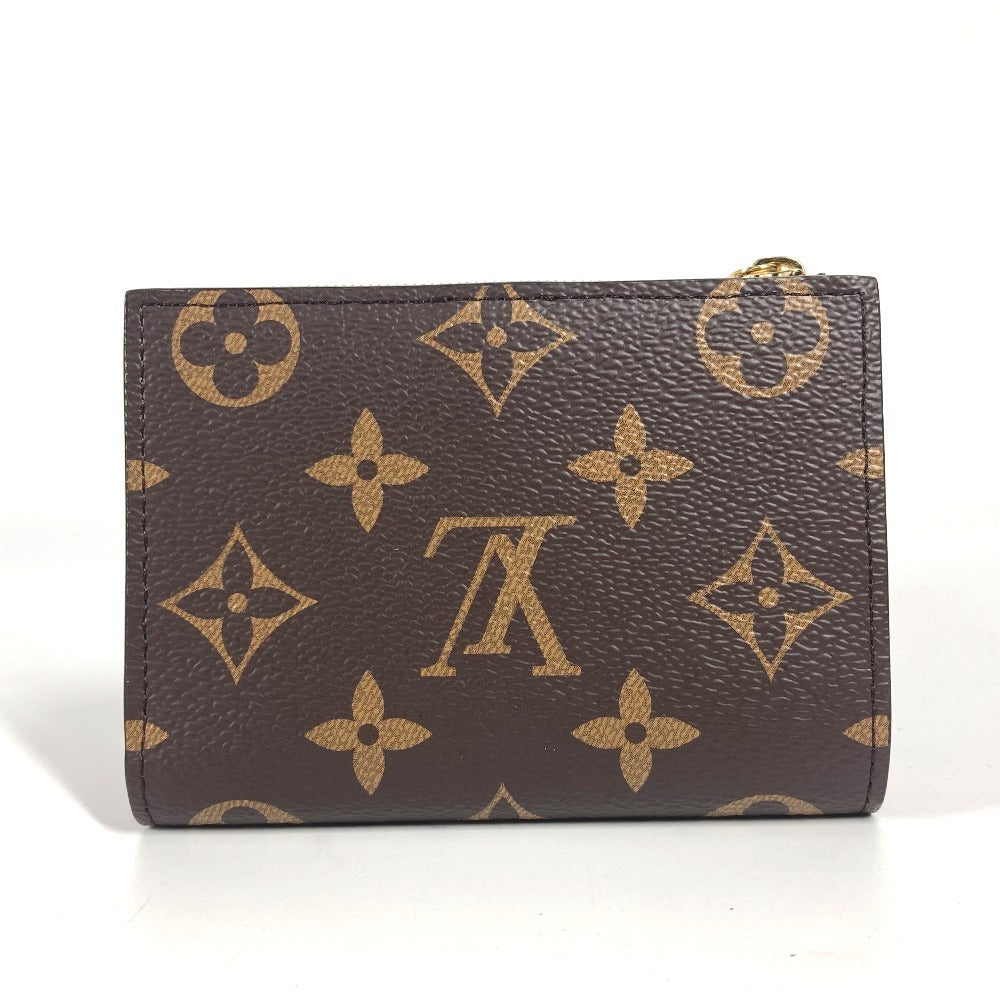 Louis Vuitton Folded M13420 Takashi Murakami collaboration Monogram Canvas Brown Wallet Case 12