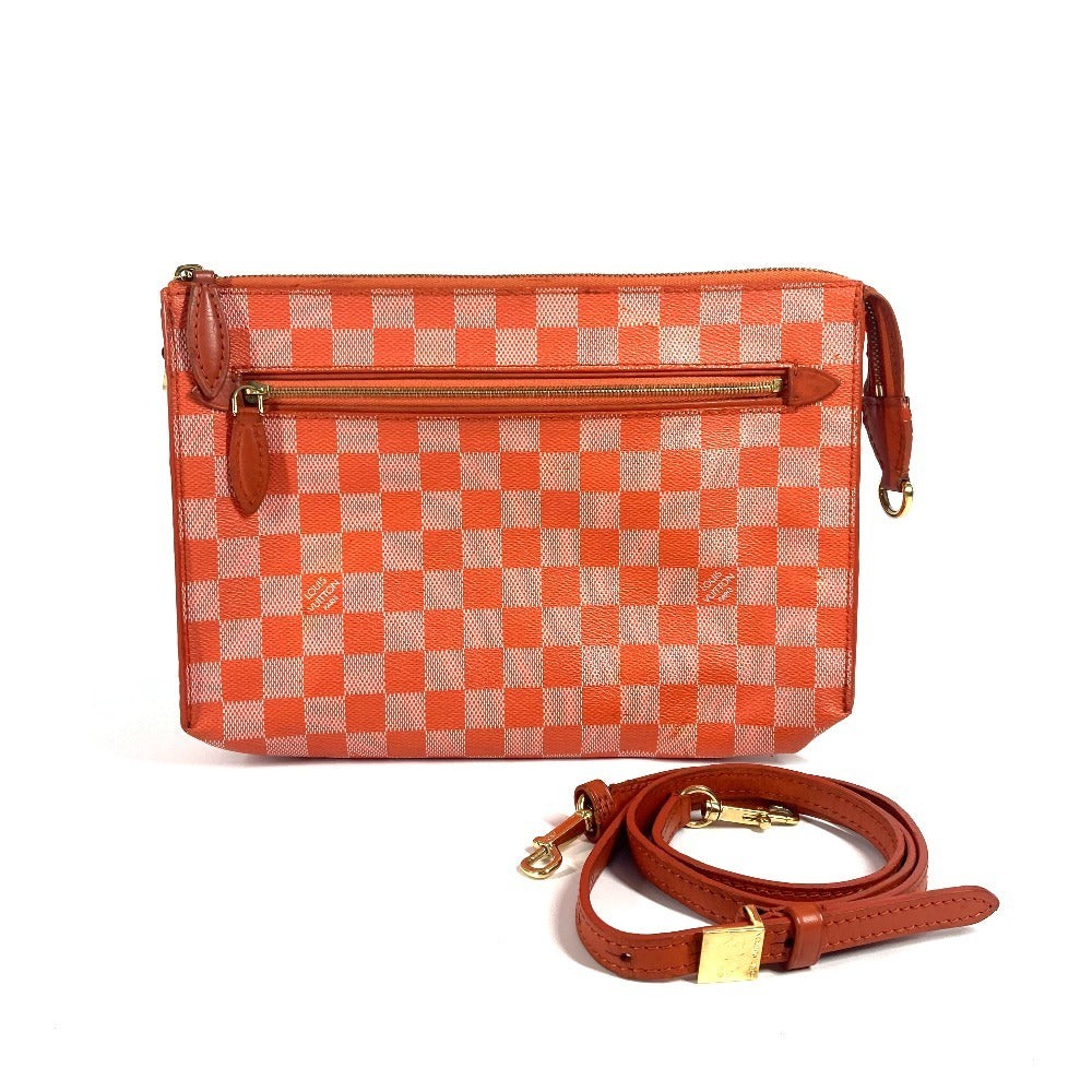 Louis Vuitton N41312 Damier color module Canvas Orange Shoulder Bag