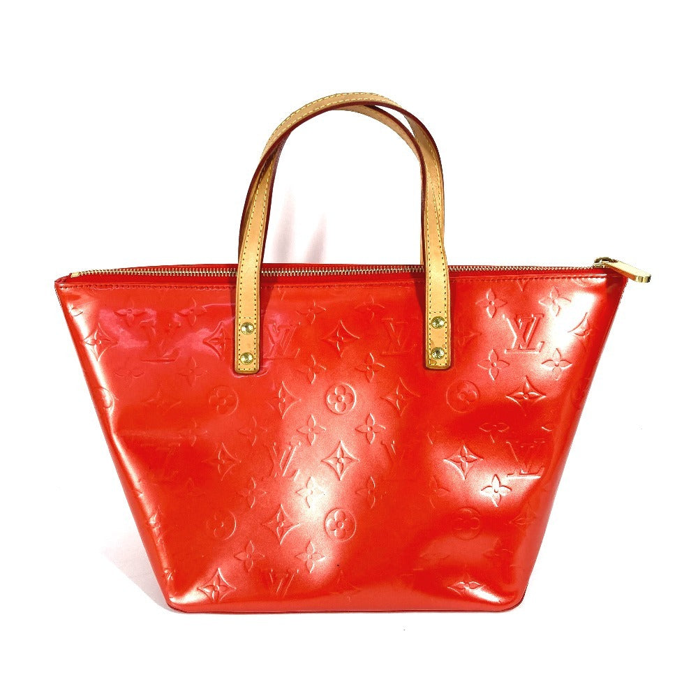 Louis Vuitton M93670 Vernis Bellevue PM Monogram Orange Tote Bag