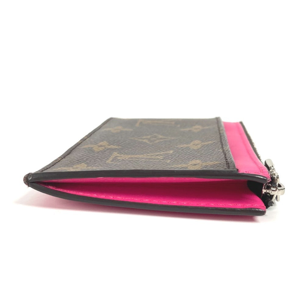 Louis Vuitton Coin M82912 Coin holder Monogram Canvas Brown Wallet Case