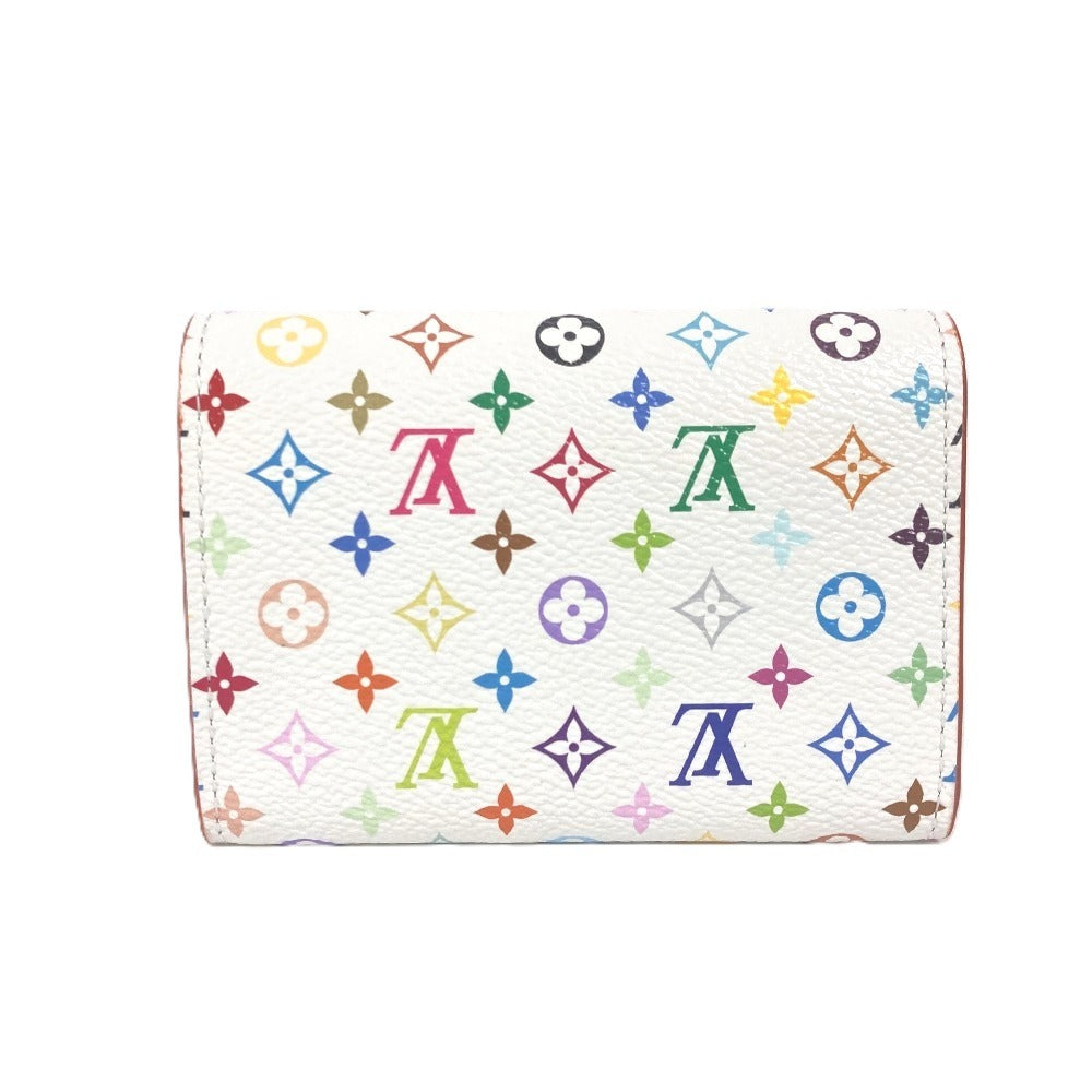 Louis Vuitton Folded M13399 × TM Porto Monogram Canvas White Multicolor Wallet Case