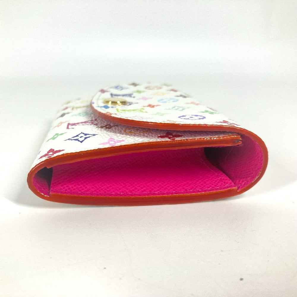 Louis Vuitton Folded M13399 × TM Porto Monogram Canvas White Multicolor Wallet Case