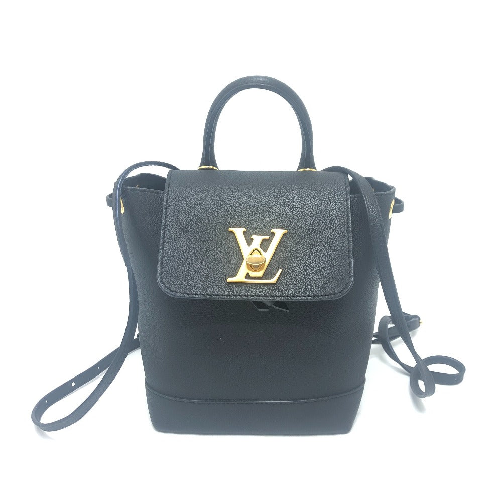 Louis Vuitton Backpack M54573 rock Me Leather Black