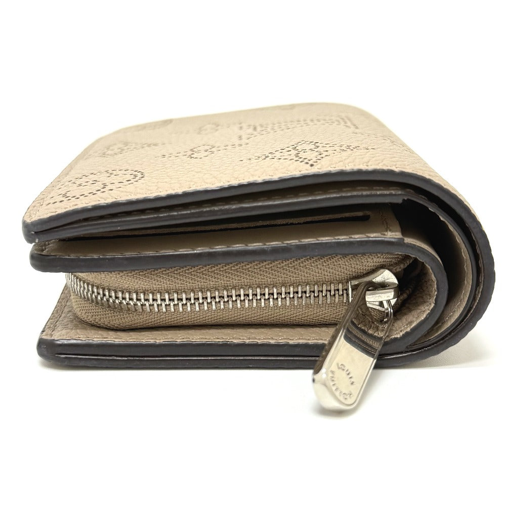 Louis Vuitton Folded M80817 mahina Portefeuille Clare Monogram Leather Beige Wallet Case