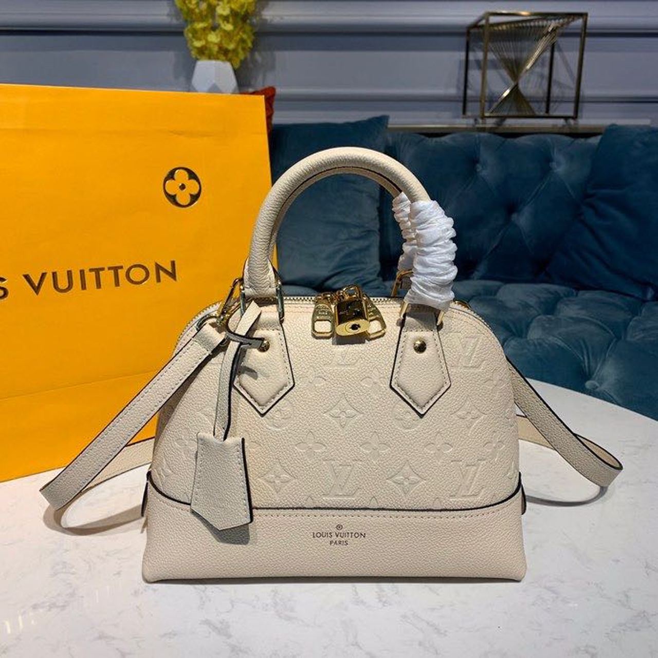 Top Quality Neo Alma Bb Empreinte Creme Monogram Crossbody Bag