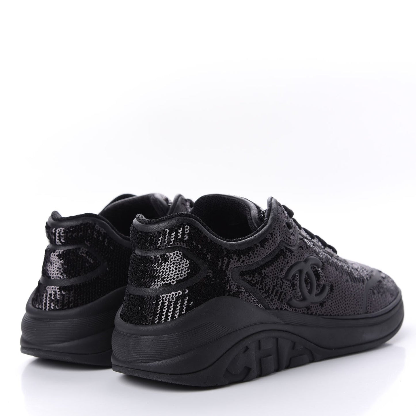Chanel Sequin CC Sneakers for Women