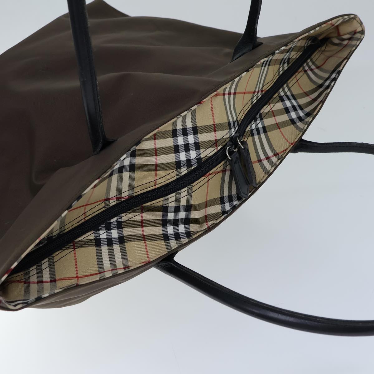 Burberry Luxury Nova Check Handbag Travel Bag Check Handbag 90