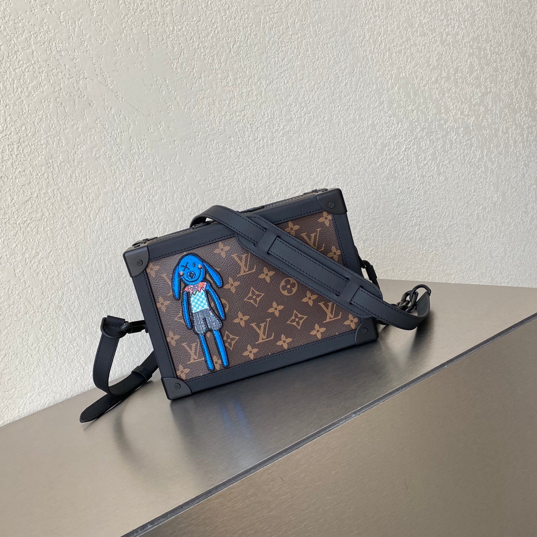 Top Quality Soft Trunk For Men Bags Canvas Monogram Crossbody Bag