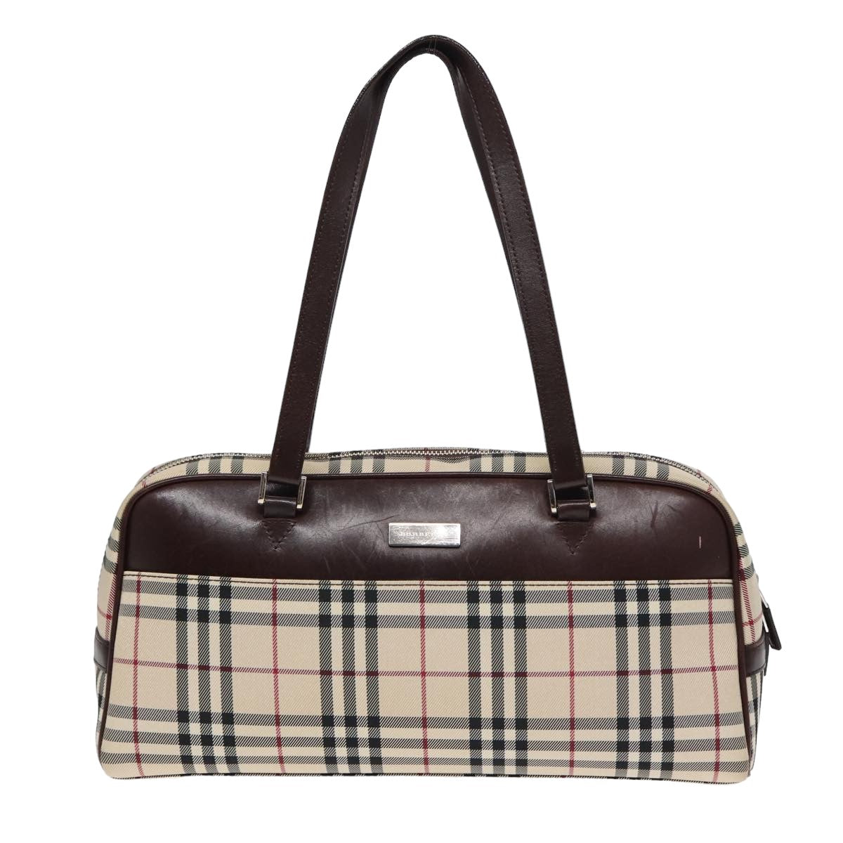 Burberry Luxury Nova Check Handbag Travel Bag Check Handbag 227