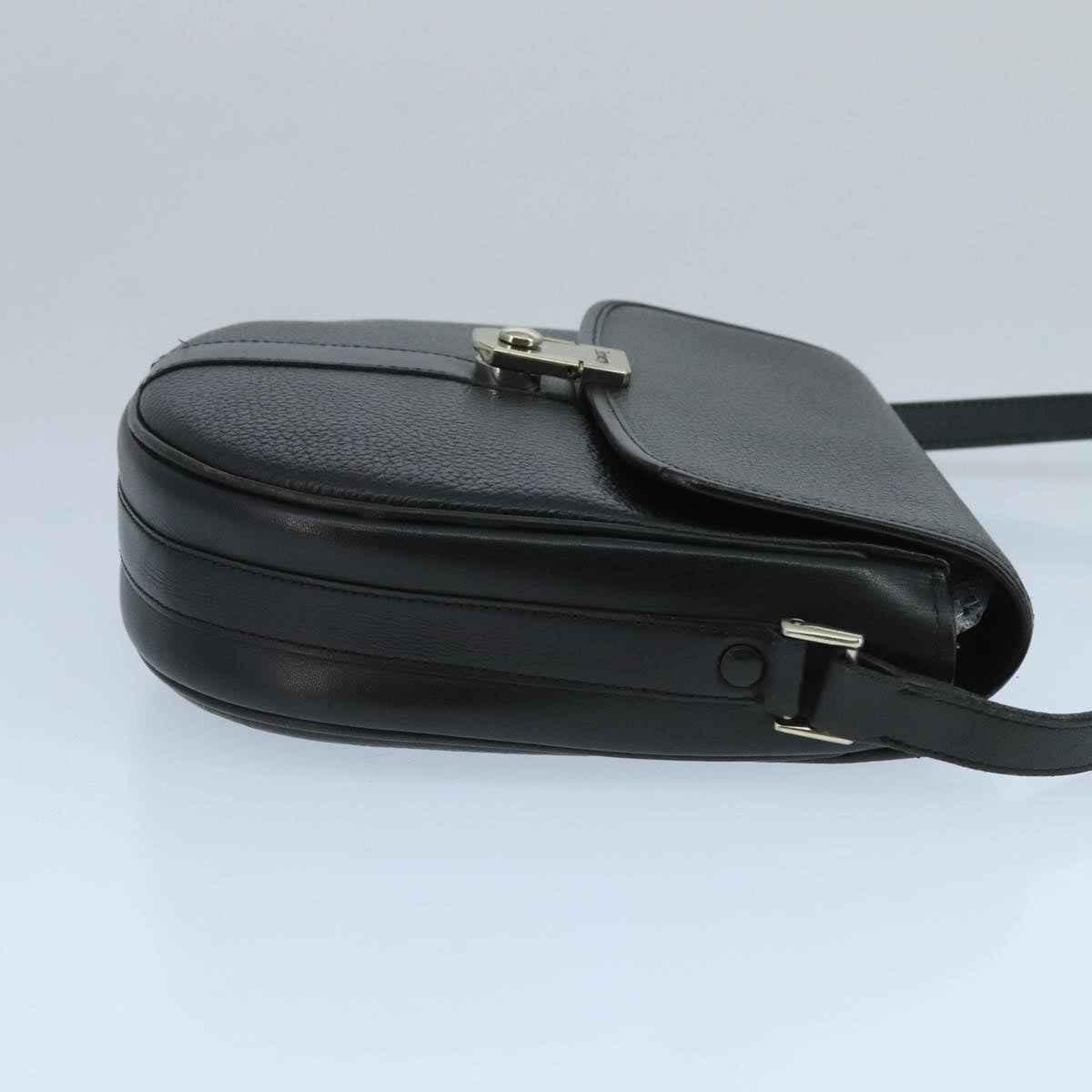 Burberry Shoulder Bag Leather Black Shoulder Bag 47