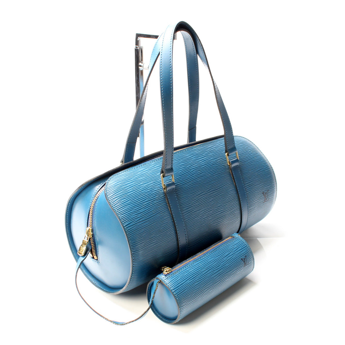 Louis Vuitton Soufflat Blue Epi Shoes