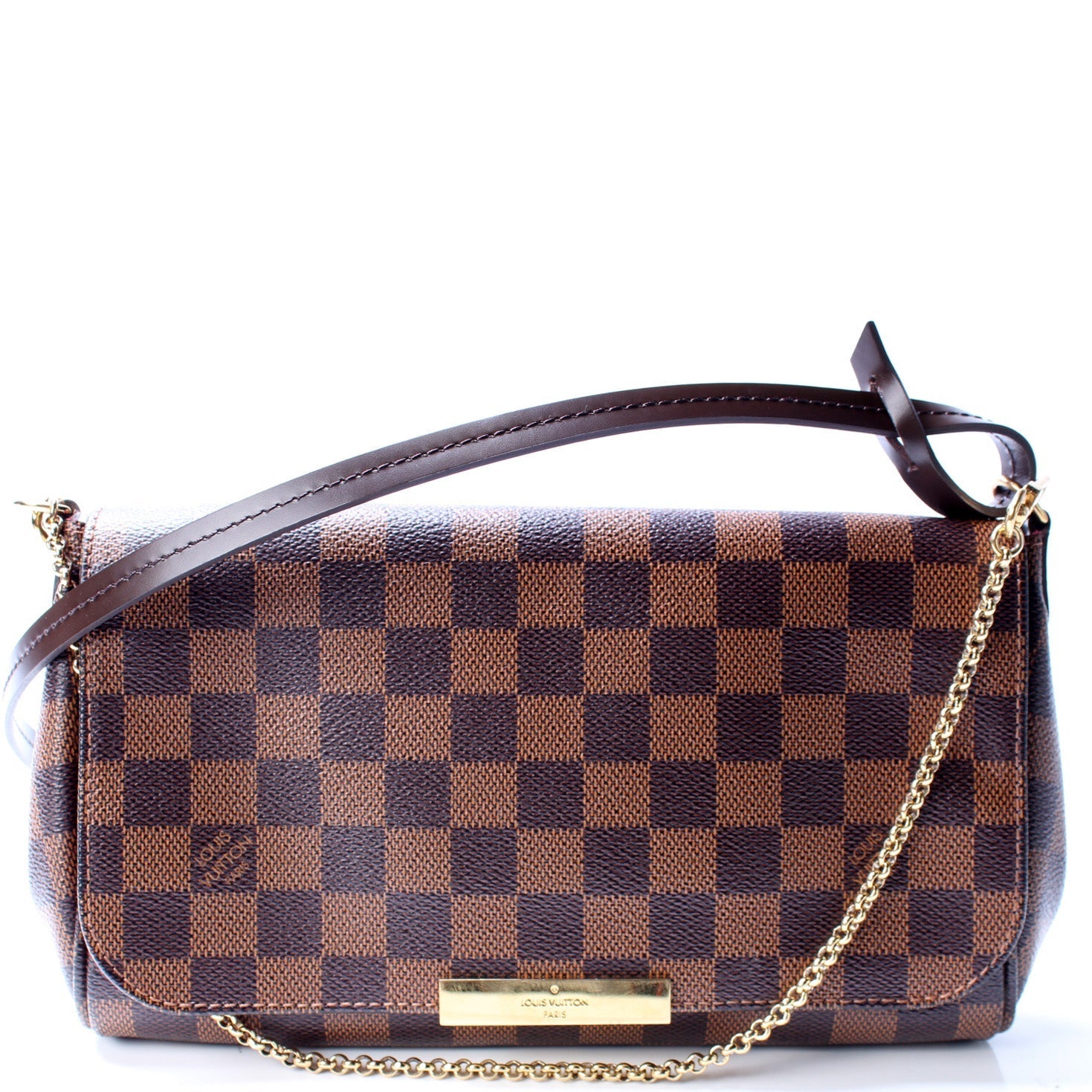 Louis Vuitton Favorite MM Ebene Damier Handbag