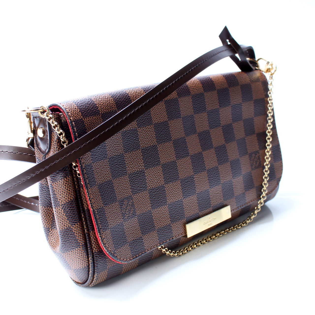 Louis Vuitton Favorite MM Ebene Damier Handbag