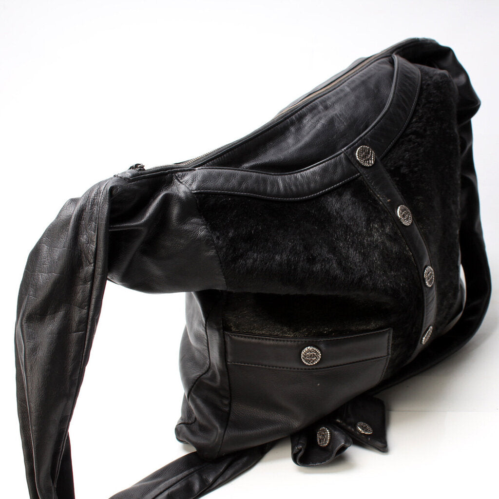 Chanel Girl Calfhair Leather Handbag
