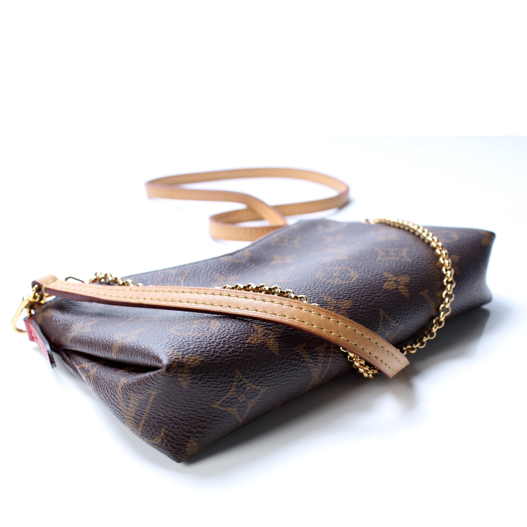 Louis Vuitton Pallas Monogram Clutch Bag