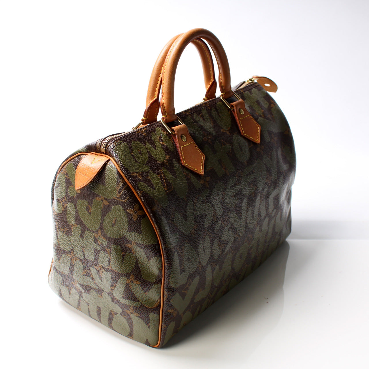 Louis Vuitton Speedy 30 Graffiti Monogram Handbag