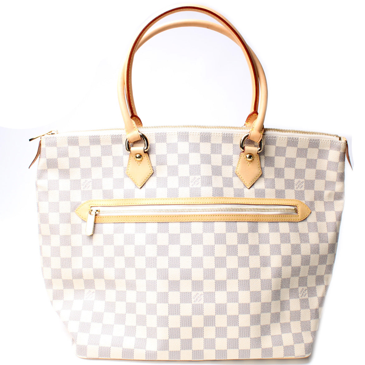 Louis Vuitton Saleya Azur GM Damier Handbag