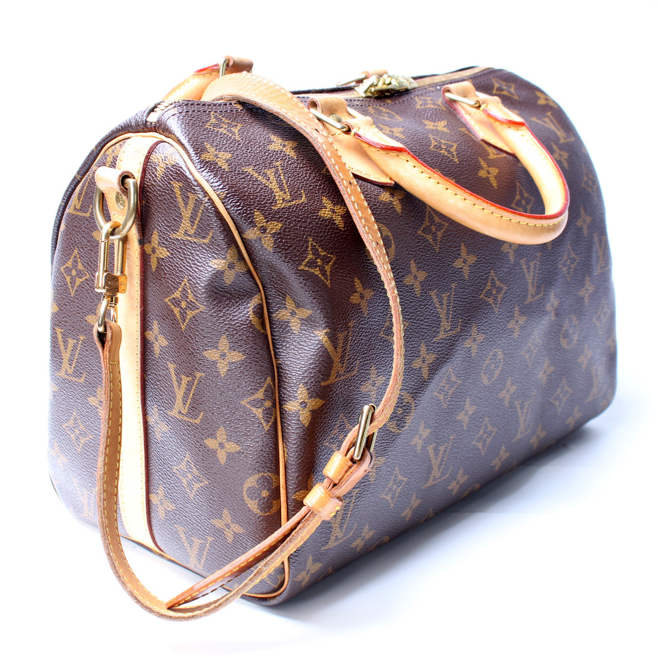 Louis Vuitton Speedy 30 Bandouliere Monogram Handbag Monogram 1