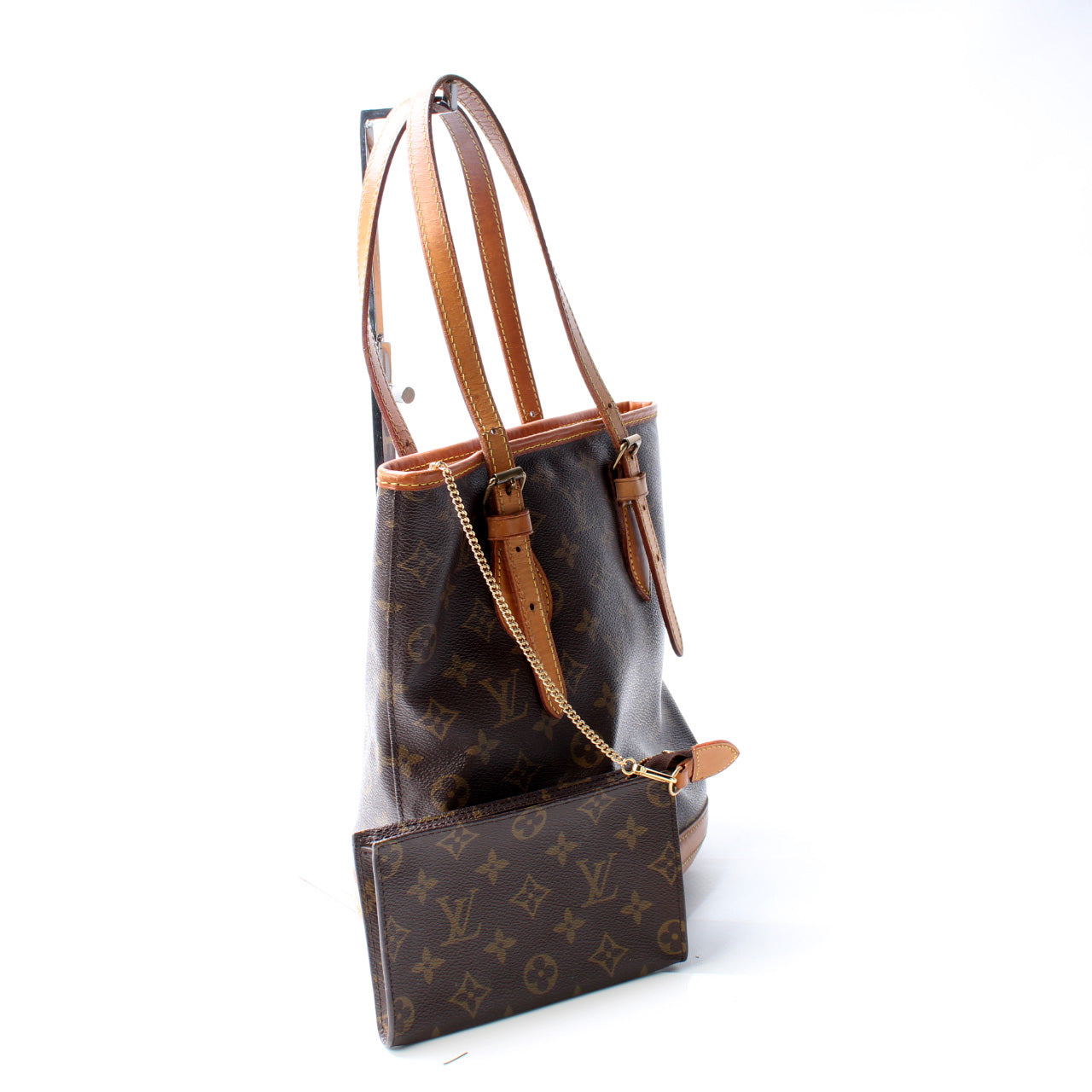 Louis Vuitton Petit Bucket w Monogram Bucket Bag