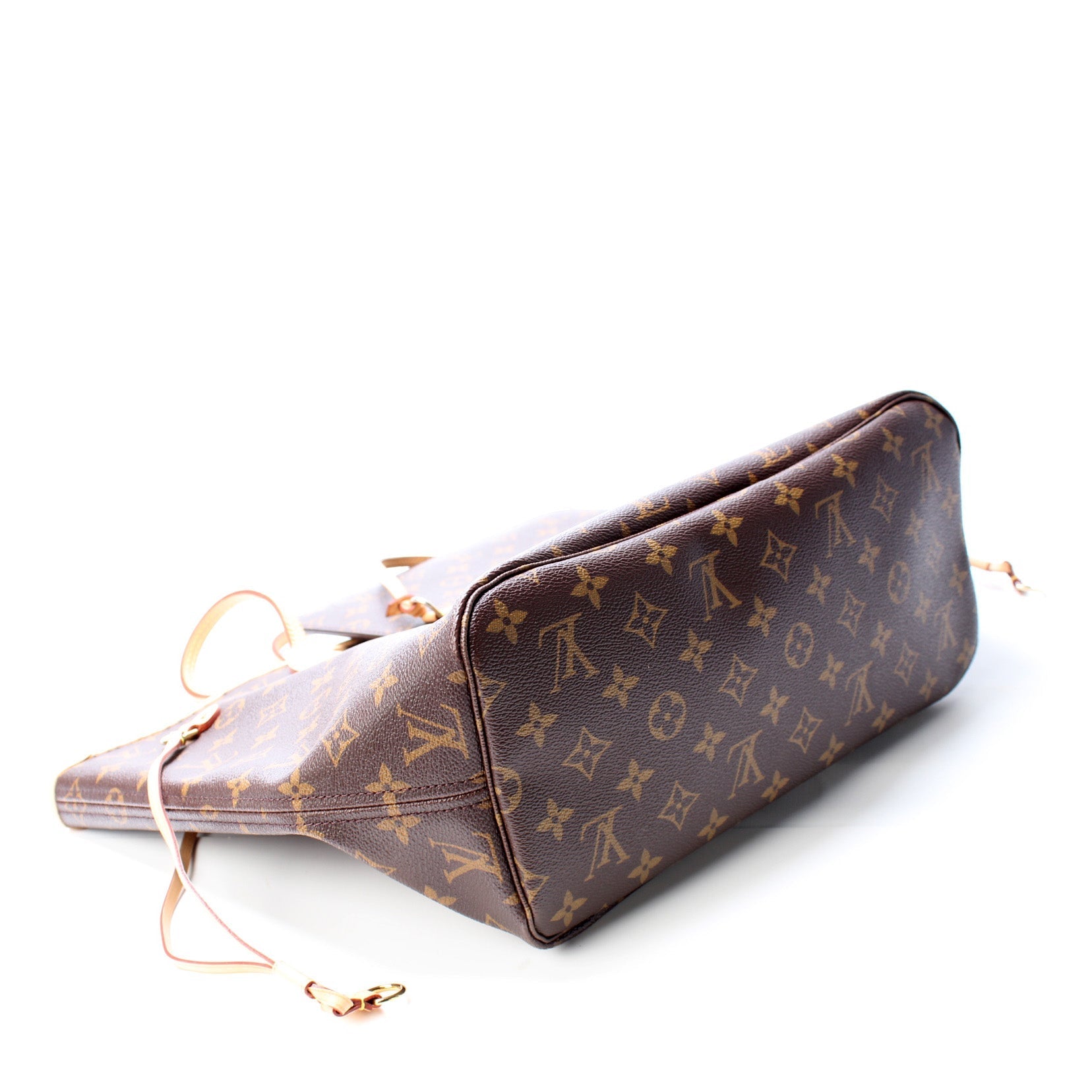 Louis Vuitton Neverfull MM W Pochette Monogram Tote Bag