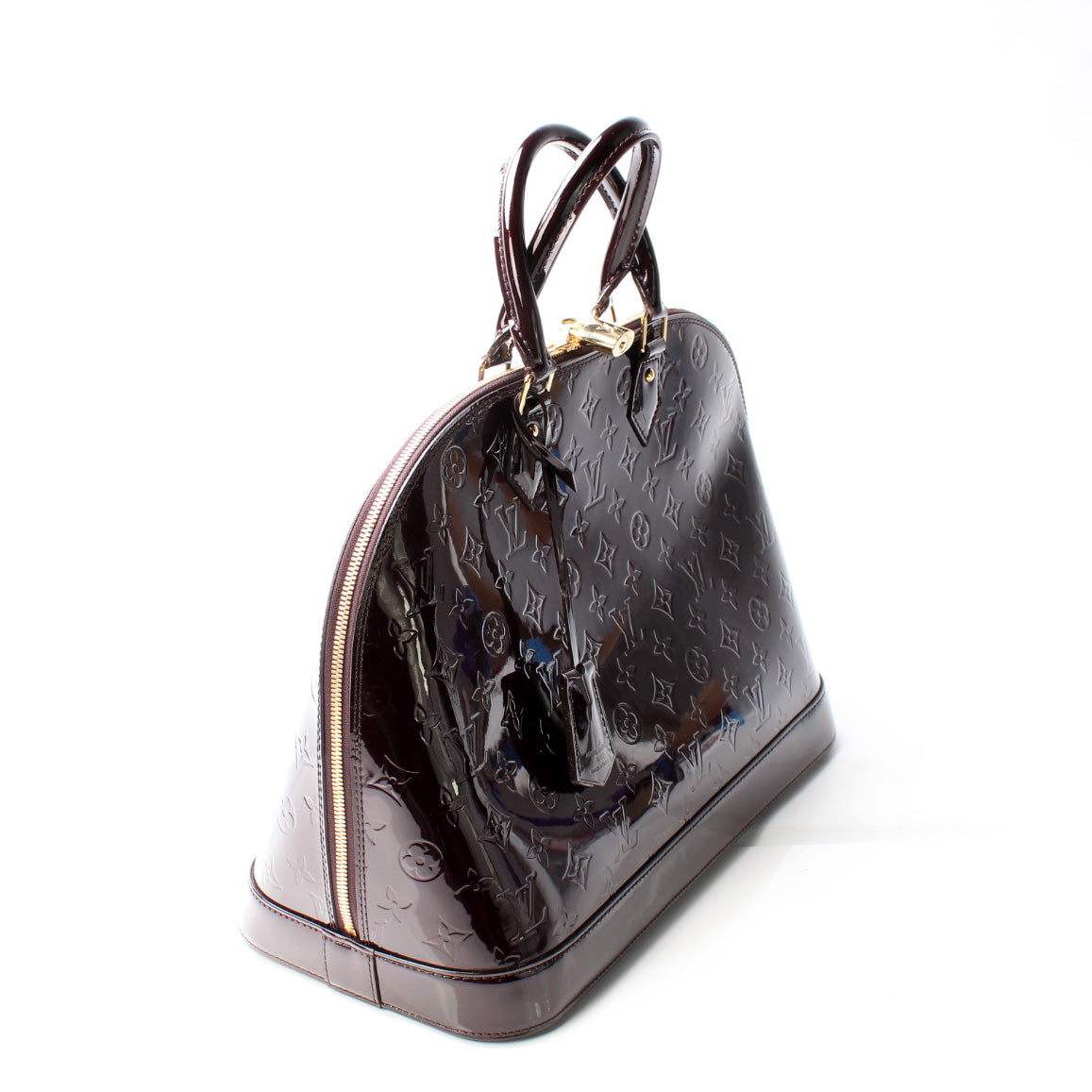 Louis Vuitton Alma GM Vernis Handbag