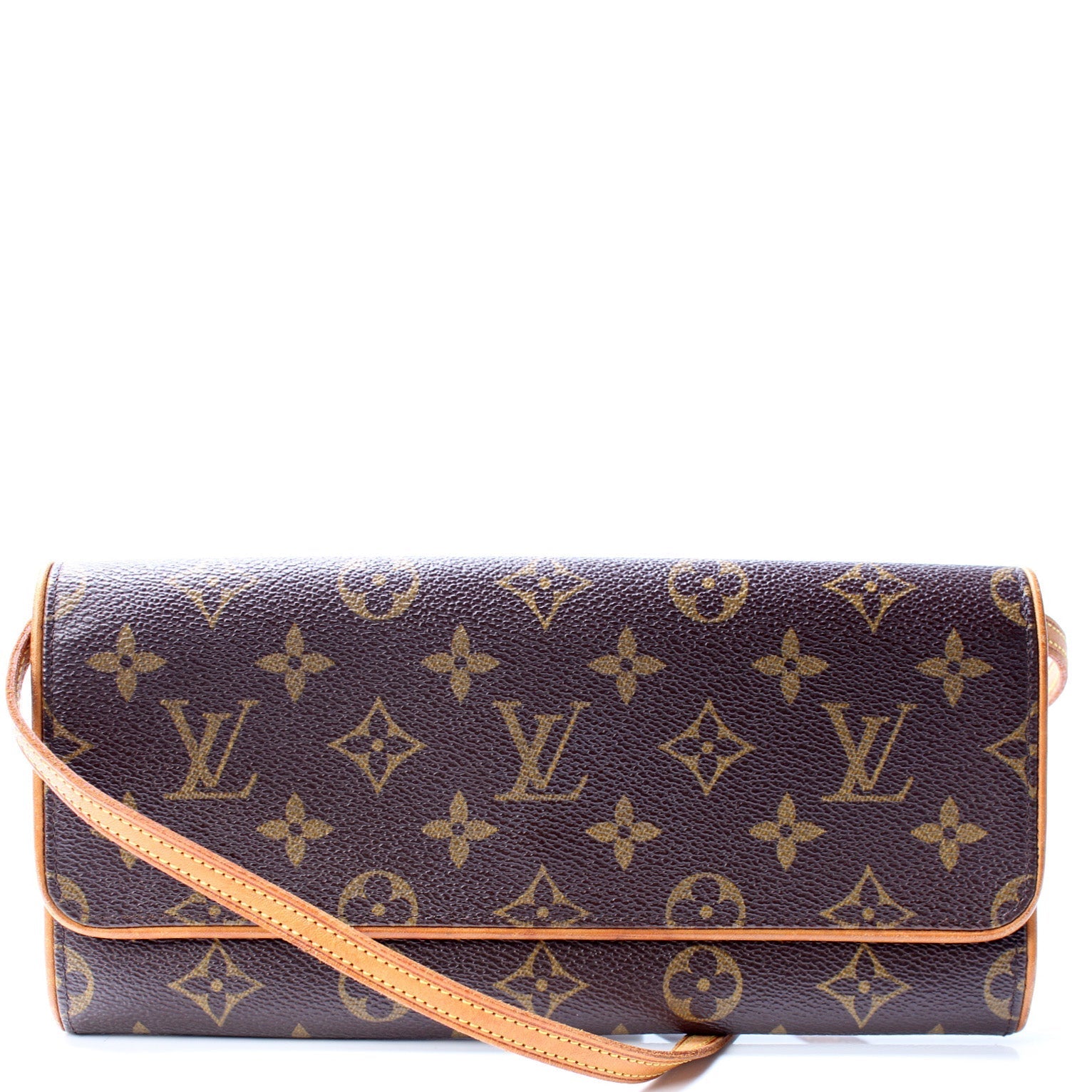 Louis Vuitton Pochette Twin GM Monogram Clutch Bag Monogram 3