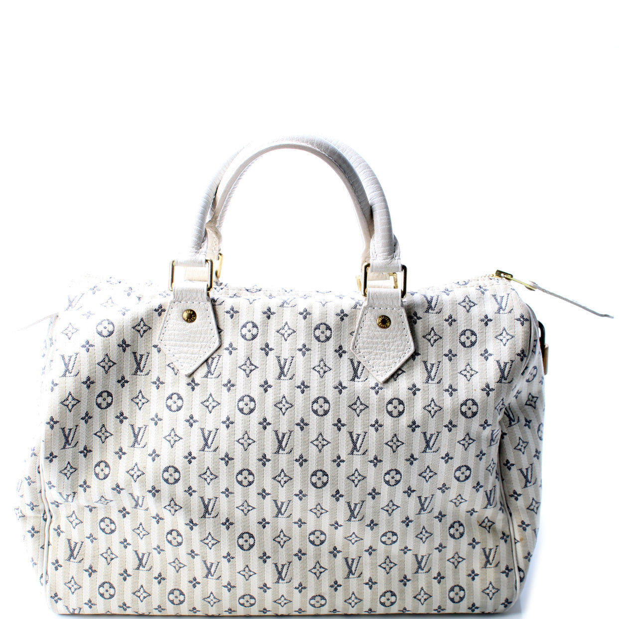 Louis Vuitton Speedy 30 Lin Croisette Handbag