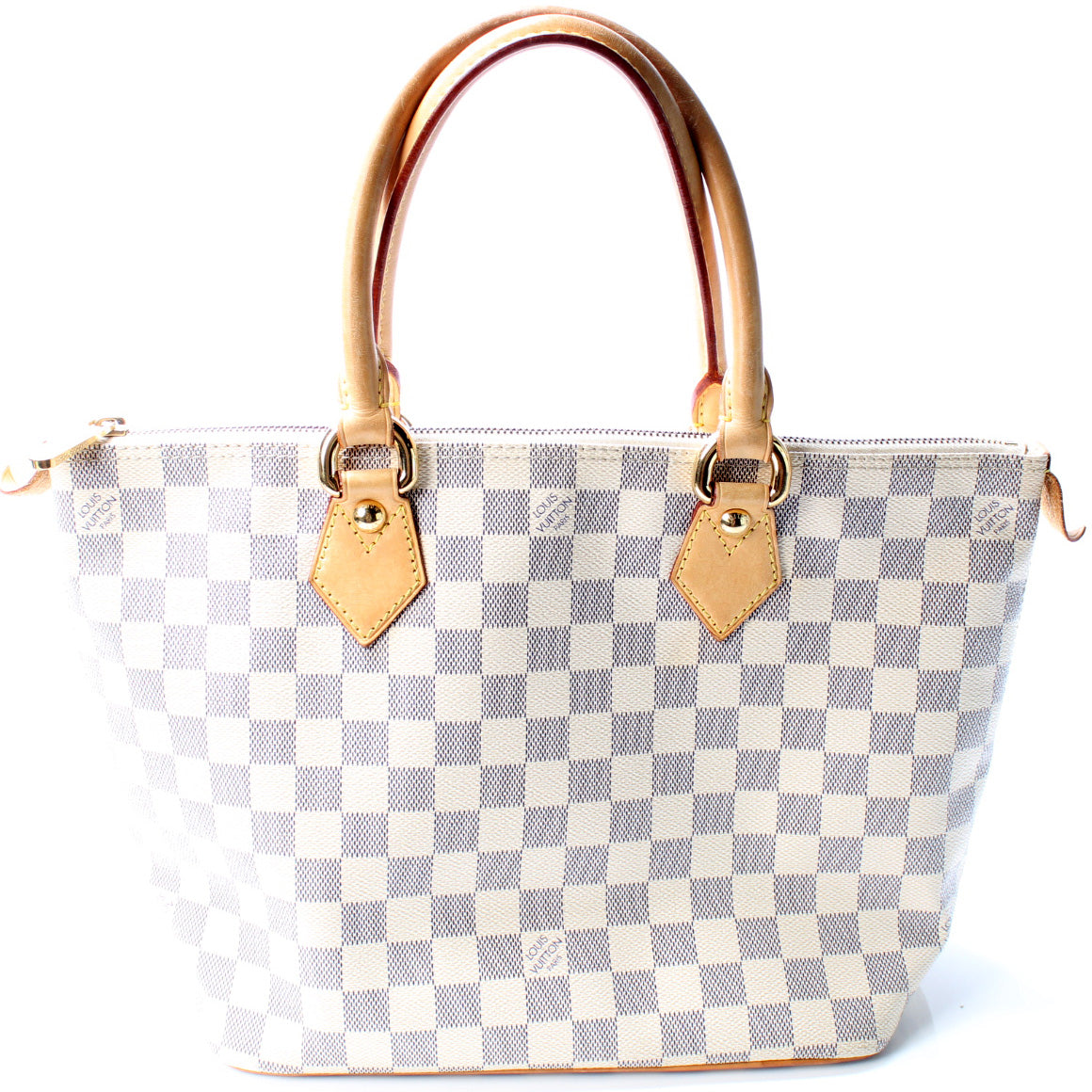 Louis Vuitton Saleya Azur PM Damier Handbag