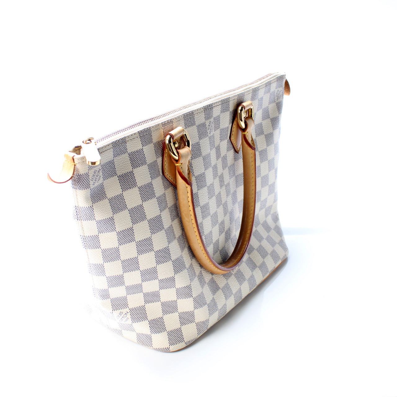 Louis Vuitton Saleya Azur PM Damier Handbag