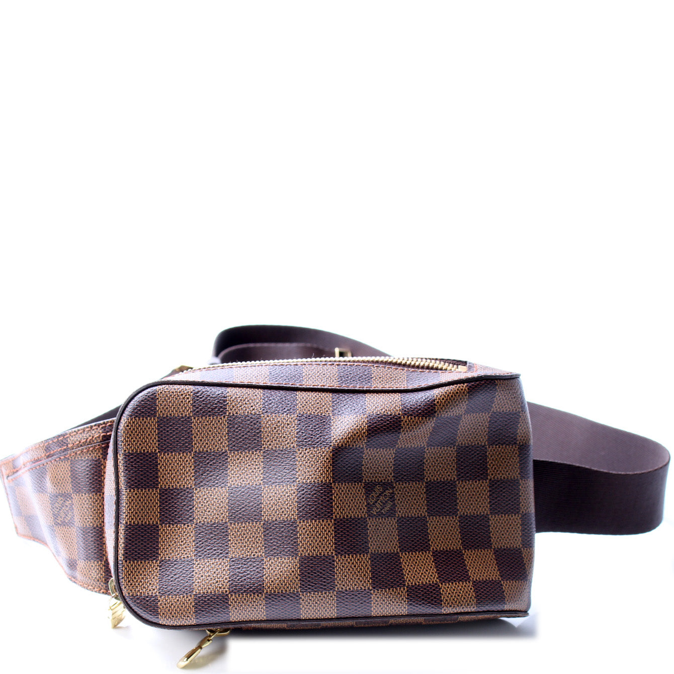 Louis Vuitton Geronimos Ebene Damier Handbag